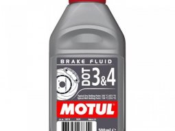 Liquide de frein Motul DOT 3 & 4 brake fluid 500ml