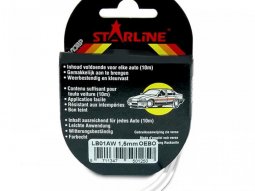 Liseret Tuning Starline 10m x 1.5mm, blanc