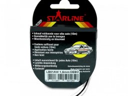 Liseret Tuning Starline 10m x 1.5mm, noir