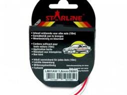 Liseret Tuning Starline 10m x 6mm, lie-de-vin