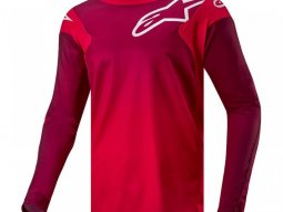 Maillot cross Alpinestars Racer Hoen mars red / burgundy