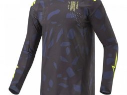 Maillot cross Alpinestars Techstar Rantera black / navy / yellow fluo