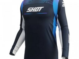 Maillot cross enfant Shot Contact Kid Apex blue