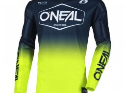 Maillot cross OâNeal Mayhem Hexx V.25 blue / neon yellow