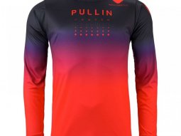 Maillot cross Pull-In Master Solid rouge