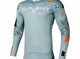 Maillot cross Seven Rival Trooper 2 paste vert / noir / orange