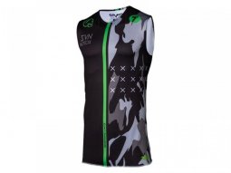 Maillot cross Seven Zero Vendal Slay Over noir / vert / gris