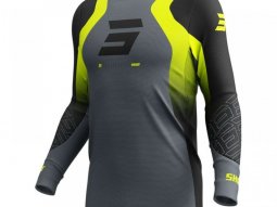 Maillot cross Shot Aerolite Ultra neon yellow