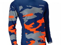 Maillot Enduro Acerbis X-Duro Winter bleu / orange