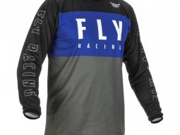 Maillot Fly Racing F-16 bleu / gris / noir