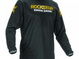 Maillot Fly Racing Kinetic Rockstar noir / or