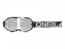 Masque cross O’Neal B-10 Duplex V.24 gris / blanc / noir –...