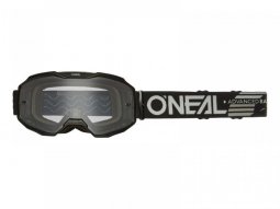 Masque cross O’Neal B-10 Solid V.24 noir – transparent