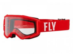 Masque Fly Racing Focus rouge / blanc