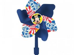 Moulin Ã  vent vÃ©lo Disney Mickey bleu