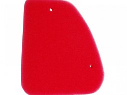 Mousse de filtre à air rouge pour Peugeot 50 Trekker, Elystar, Buxy