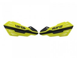 Paire de ProtÃ¨ges mains Ufo MX ventilÃ© Jaune...