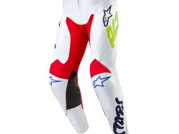 Pantalon cross Alpinestars Racer Hana white / milticolore