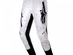Pantalon cross Alpinestars Supertech Spek white / black