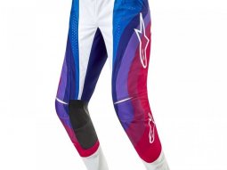 Pantalon cross Alpinestars Techstar Pneuma blue / mars red / white