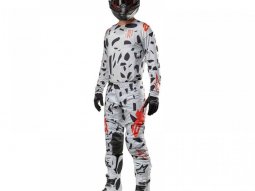 Pantalon cross Alpinestars Techstar Rantera haze gray / camo