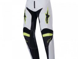 Pantalon cross enfant Alpinestars Youth Racer Lucent white / neon red / ye