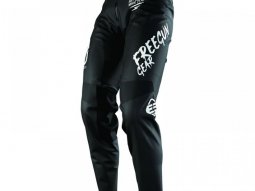 Pantalon cross Freegun Devo Speed Full Black 2.0 noir
