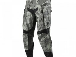 Pantalon enduro textile Rev'it Peninsula (long) camouflage gris