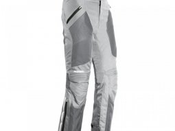 Pantalon textile Acerbis Ramsey Vented gris clair