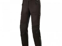 Pantalon textile Alpinestars AST-1 V2 waterproof Stella noir / noir
