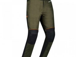 Pantalon textile Bering Zephyr noir / kaky / orange