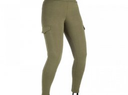 Pantalon textile femme Oxford Super Cargo Legging WS kaki â S...