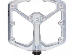 PÃ©dales plates Crankbrothers Stamp 7 Small argent