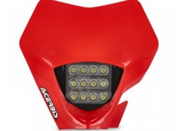 Plaque phare Acerbis VSL Gas Gas EC 250 21-23 rouge Brillant