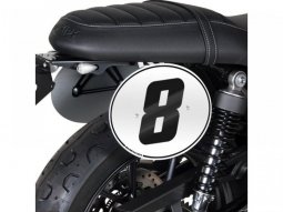 Plaques latÃ©rales Barracuda aluminium Triumph Street Twin 900...