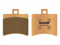 Plaquettes de Frein Galfer - G1380 métal fritté