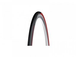 Pneu vélo route Michelin Lithion 3 TS noir / rouge (700 x 25C)