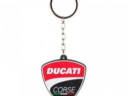 Porte clé Ducati Corse rouge / blanc / noir 2023