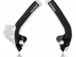 Protection de cadre Acerbis X-grip KTM 85 SX 2018 Blanc Mat
