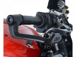 Protection de levier de frein R&G Racing noir Aprilia RS 660 21-22