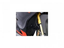 Protection de radiateur noire R&G Racing Aprilia RSV4 Factory 09-14