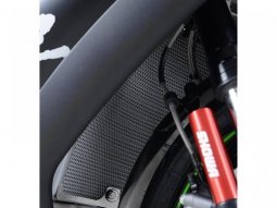 Protection de radiateur R&G Racing couleur titane Kawasaki ZX-10R 08-2