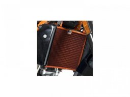 Protection de radiateur R&G Racing orange KTM 690 Duke 13-18