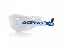 Protège-mains Acerbis X-Factory Blanc / Bleu Brillant