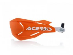 Protège-mains Acerbis X-Factory Orange / Blanc Brillant