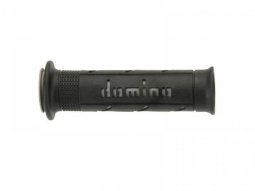 Revêtement Domino lisse 125mm noir / gris A250