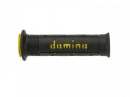 Revêtement Domino lisse 125mm noir / jaune A250