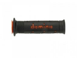 Revêtement Domino lisse 125mm noir / orange A250