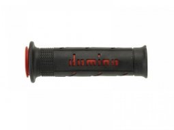 Revêtement Domino lisse 125mm noir / rouge A250