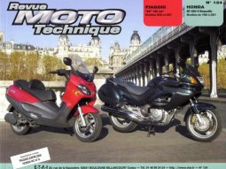 Revue Moto Technique 124.1 Piaggio X9 / Honda NT 650 V Deauville